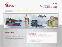 Tablet Screenshot of groupesave.com